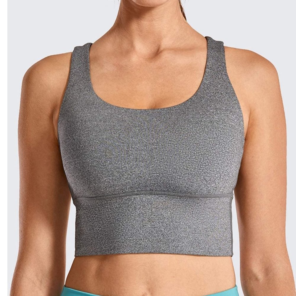 Women's Longline Wirefree Sports Padded Bra
